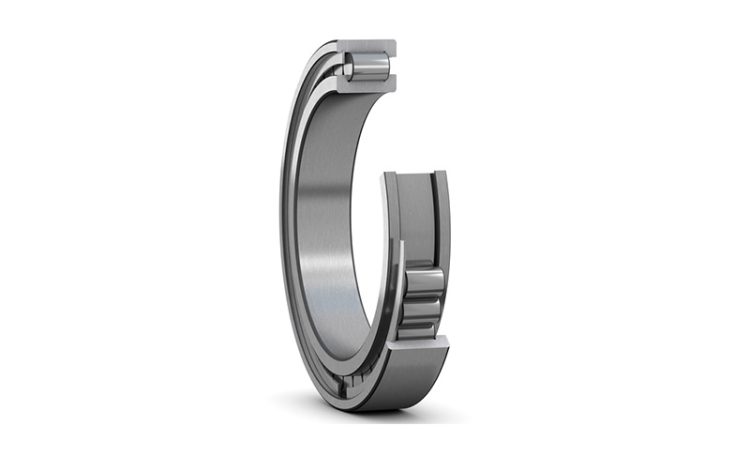 Single row fully loaded cylindrical roller bearing